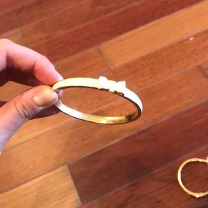 Kate Spade Ivory Bow Bangle